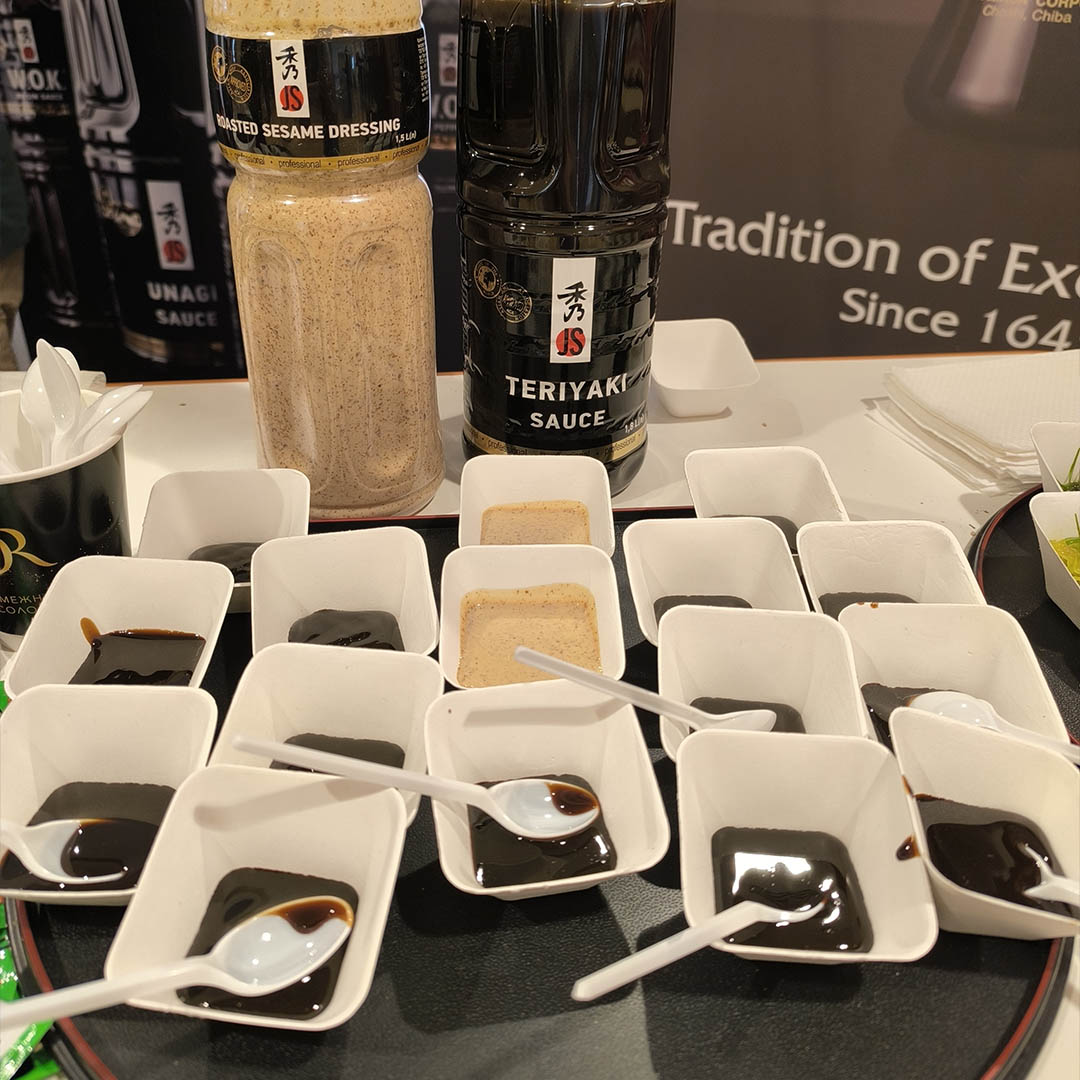 Дегустация соусов на Ukrainian Gastro Show
