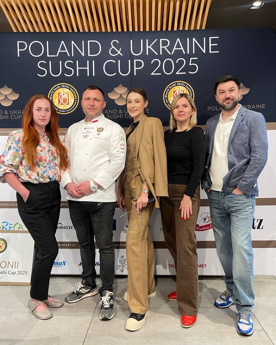 Команда Морского Дома на Poland & Ukraine Sushi Cup 2025