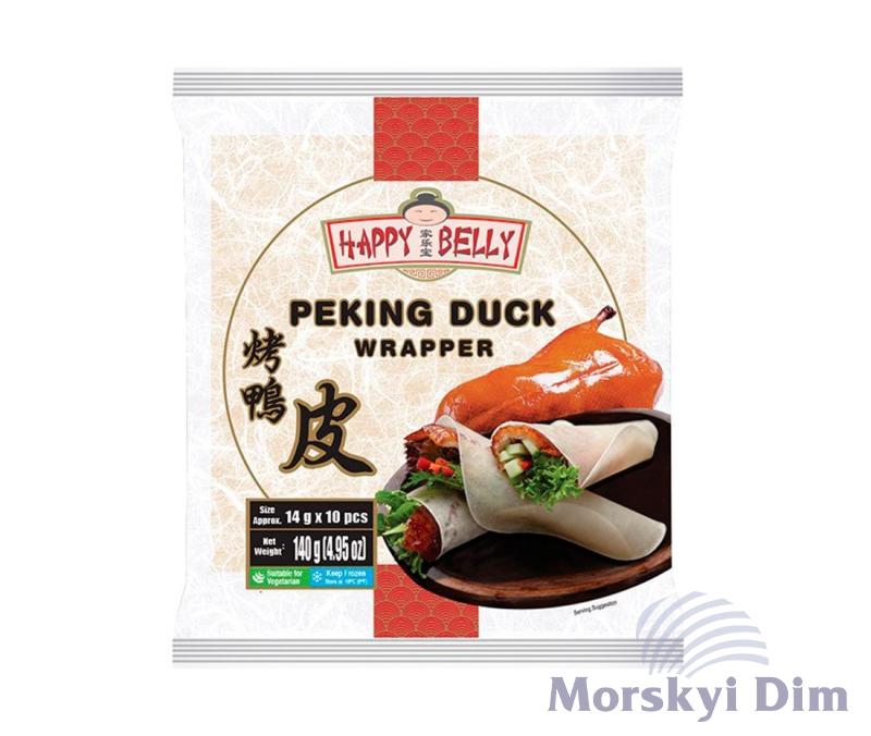 Блинчики для пекинской утки 130мм 102 листа, Happy Belly, 918г
