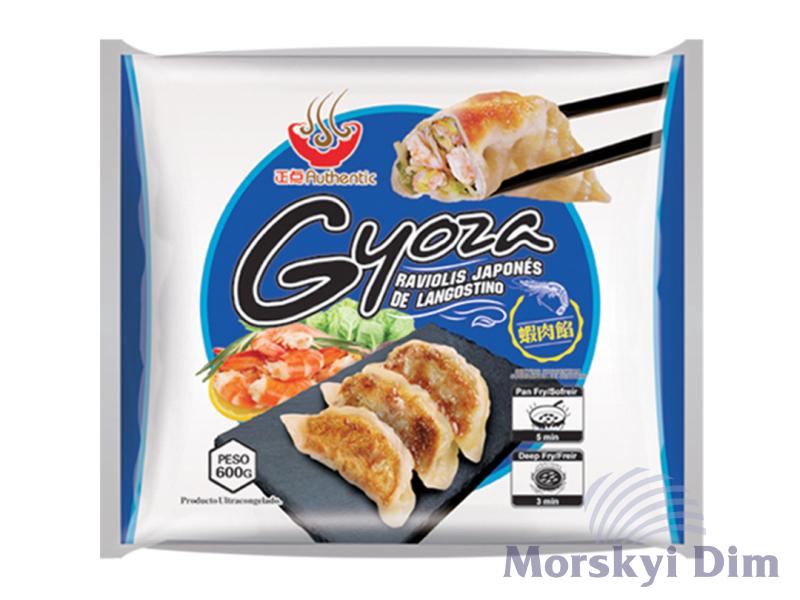 Гёдза с креветками замороженные, 600 г, MengFu