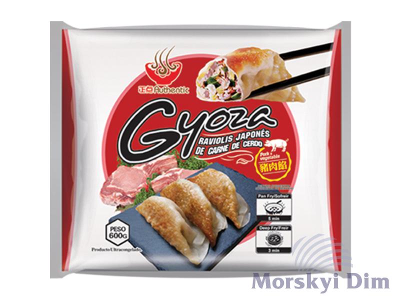 Гёдза со свининой и овощами замороженые, 600 г, MengFu