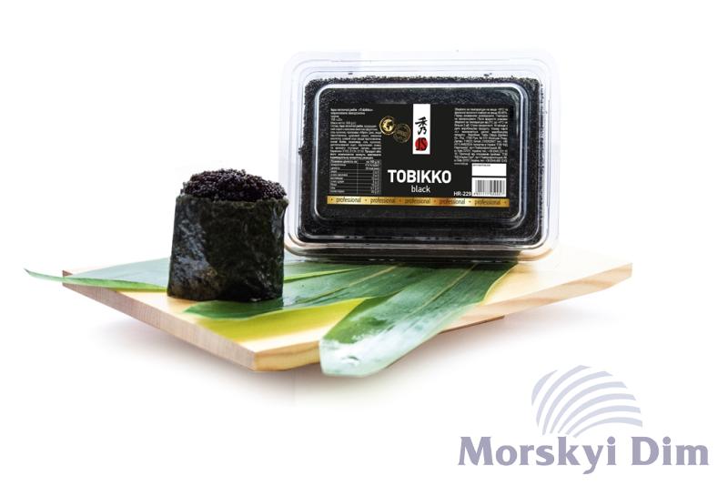 Ікра летючої риби "Tobiko" JS чорна