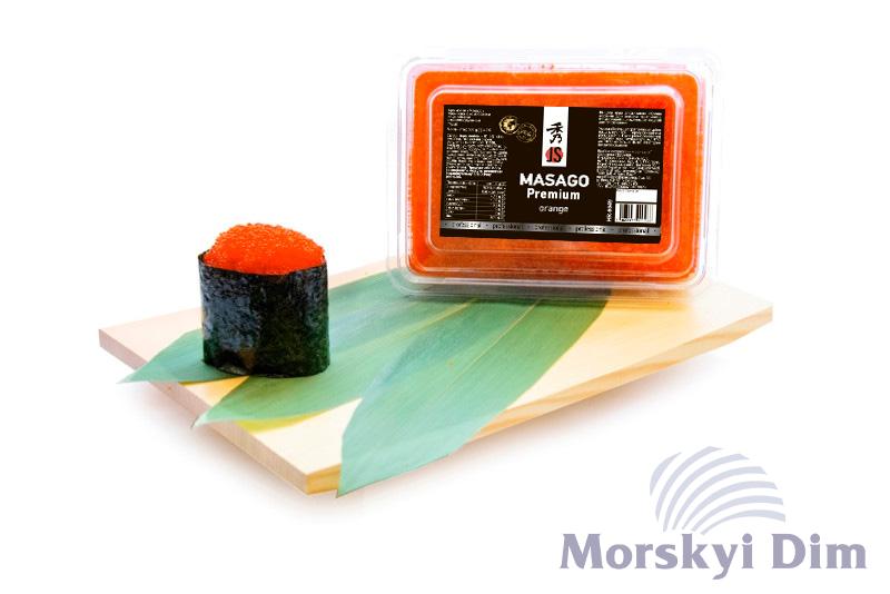 Икра мойвы Masago Premium оранжевая, JS, 500 г