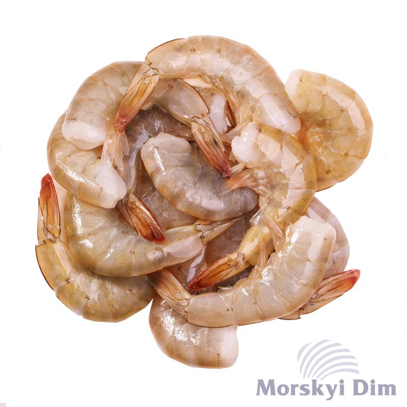 Креветки замороженные в панцире сырые без головы 16/20 Prof Line Delfin 1кг