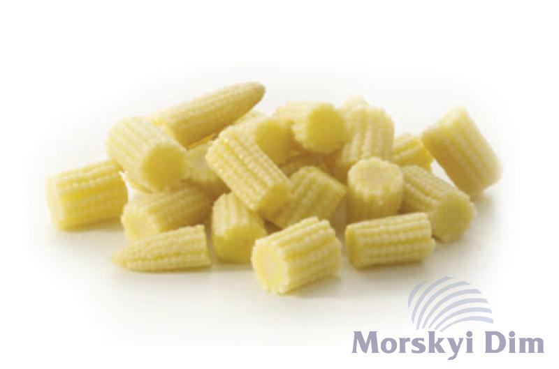 Кукуруза Беби замороженная резанная, JS, 2кг
