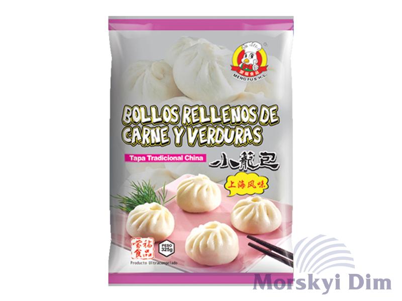 Паровые булочки Бао со свининой заморожены, 420г, MengFu