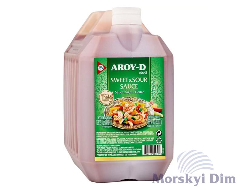 Соус кисло-сладкий, AROY-D, 5.3кг