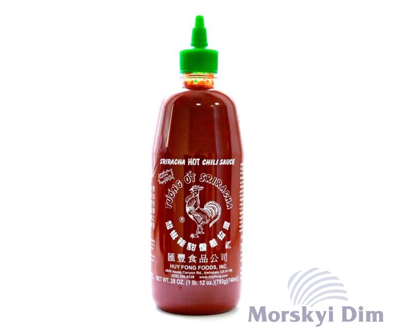 Соус Sriracha (шрирача) чили острый, HUY FONG, 793г