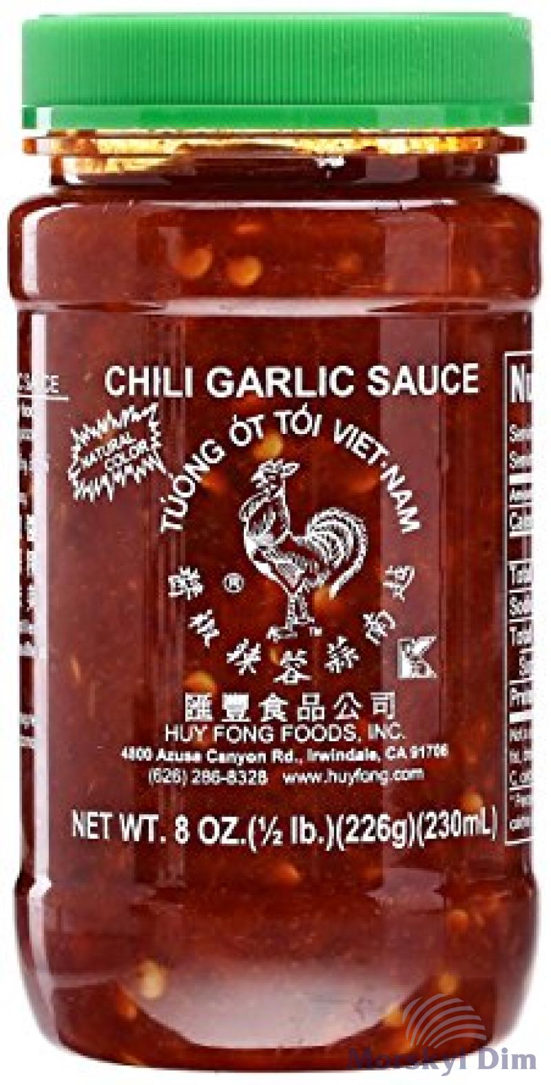 Соус Chili Garlic (чили гарлик) , HUY FONG, 226г